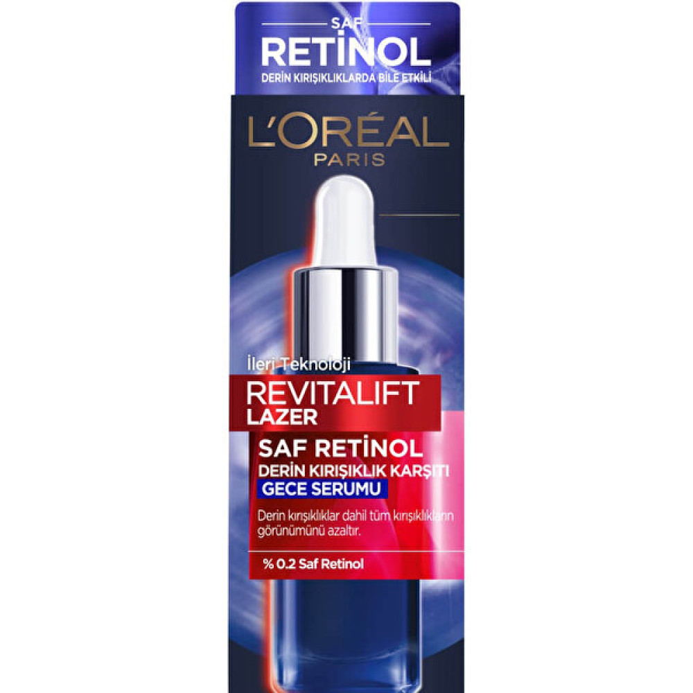 L'Oréal Paris Loreal Paris Revitalift Lazer Saf Retinol Derin Gece Serumu 30ML Anti-Aging / Yaşlanma Karşıtı Fiyatı