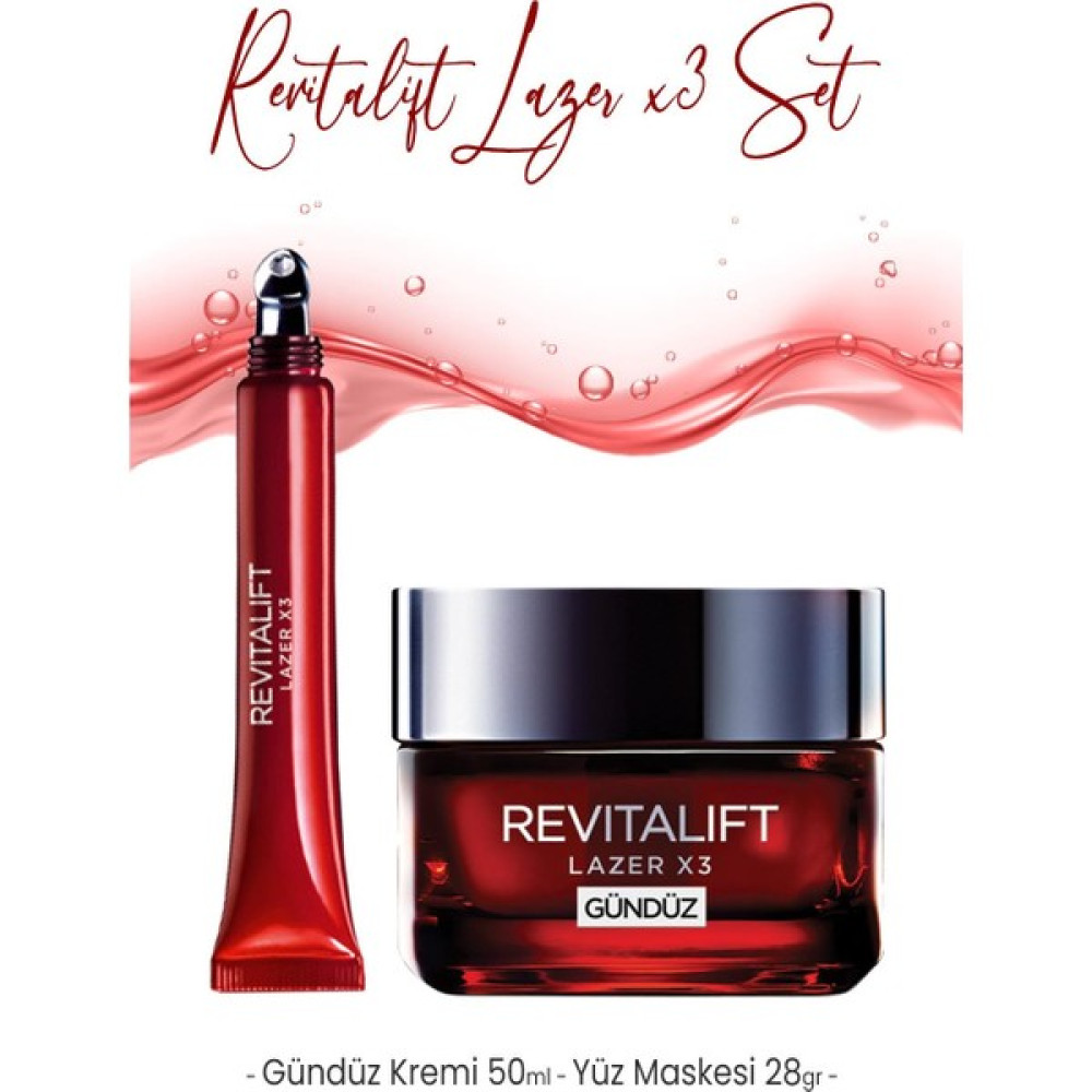 L'Oréal Paris Loreal Paris Revitalift Lazer X3 Gündüz ve Göz Kremi Anti-Aging / Yaşlanma Karşıtı Fiyatı
