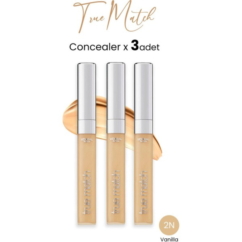 L'Oréal Paris Loreal Paris True Match Concealer 2n Vanilla x 3 Adet Concealer Fiyatı