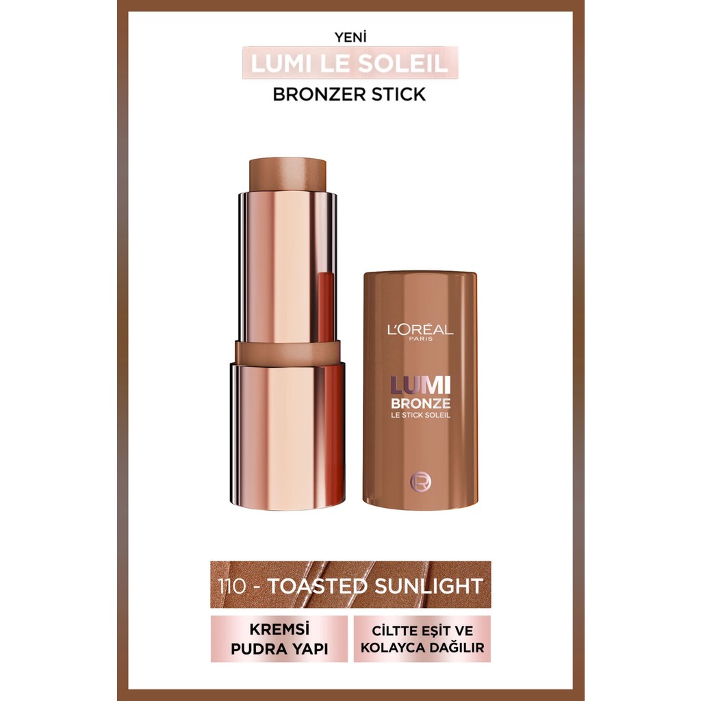 L'oréal Paris Lumi Bronzlaştırıcı Stick - 110 Toasted Sunlight Aydınlatıcı Fiyatı