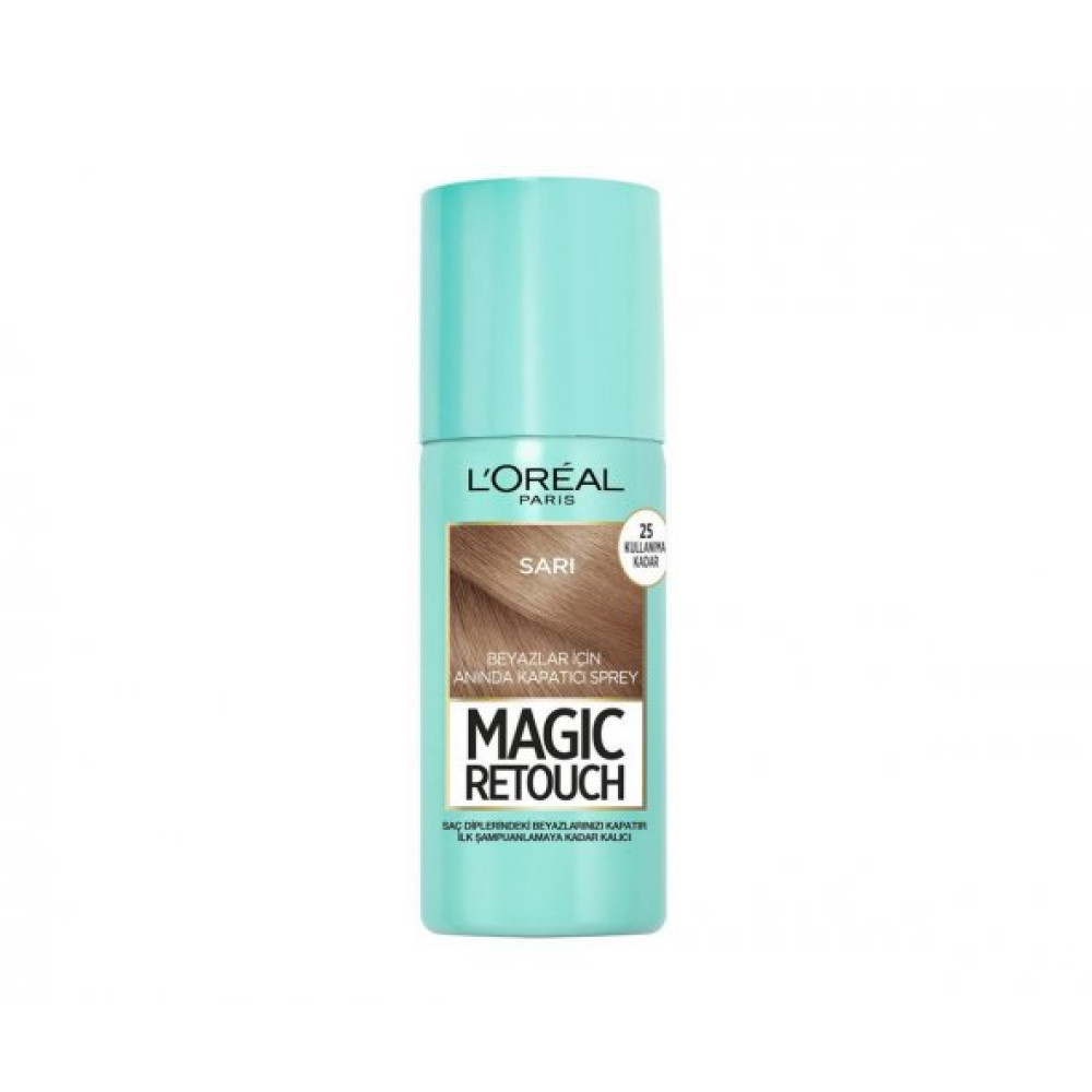 Loréal Paris Magic Retouch Beyaz Dipleri Kapatici Sprey 75 Ml - Sari Saç Şekillendirici Sprey Fiyatı