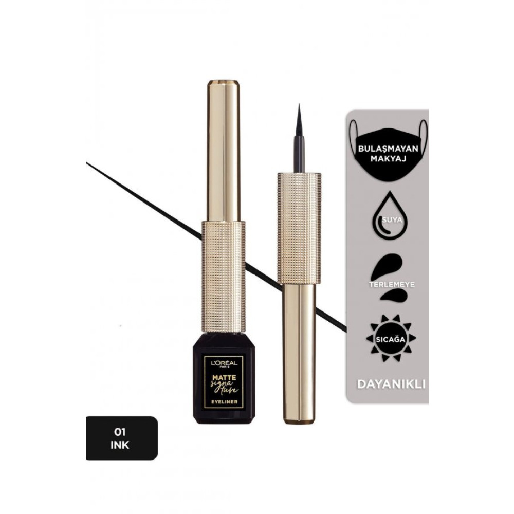 Loreal Paris Mat Eyeliner Matte Signature Eyeliner 01 Ink Eyeliner Fiyatı