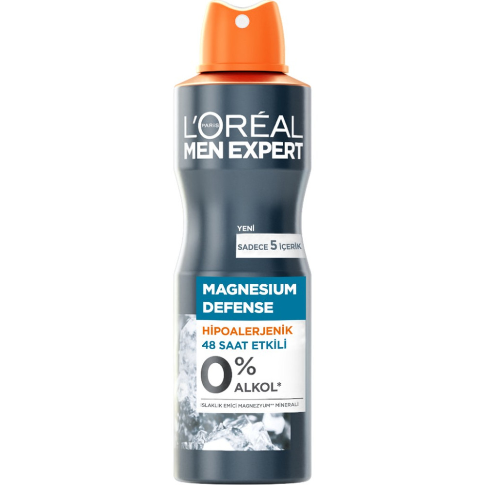 L'Oréal Paris Men Expert 150 ml Fresh Koku Türü Sprey Deodorant Erkekler İçin Hipoalerjenik Koruma Deodorantlar Fiyatı