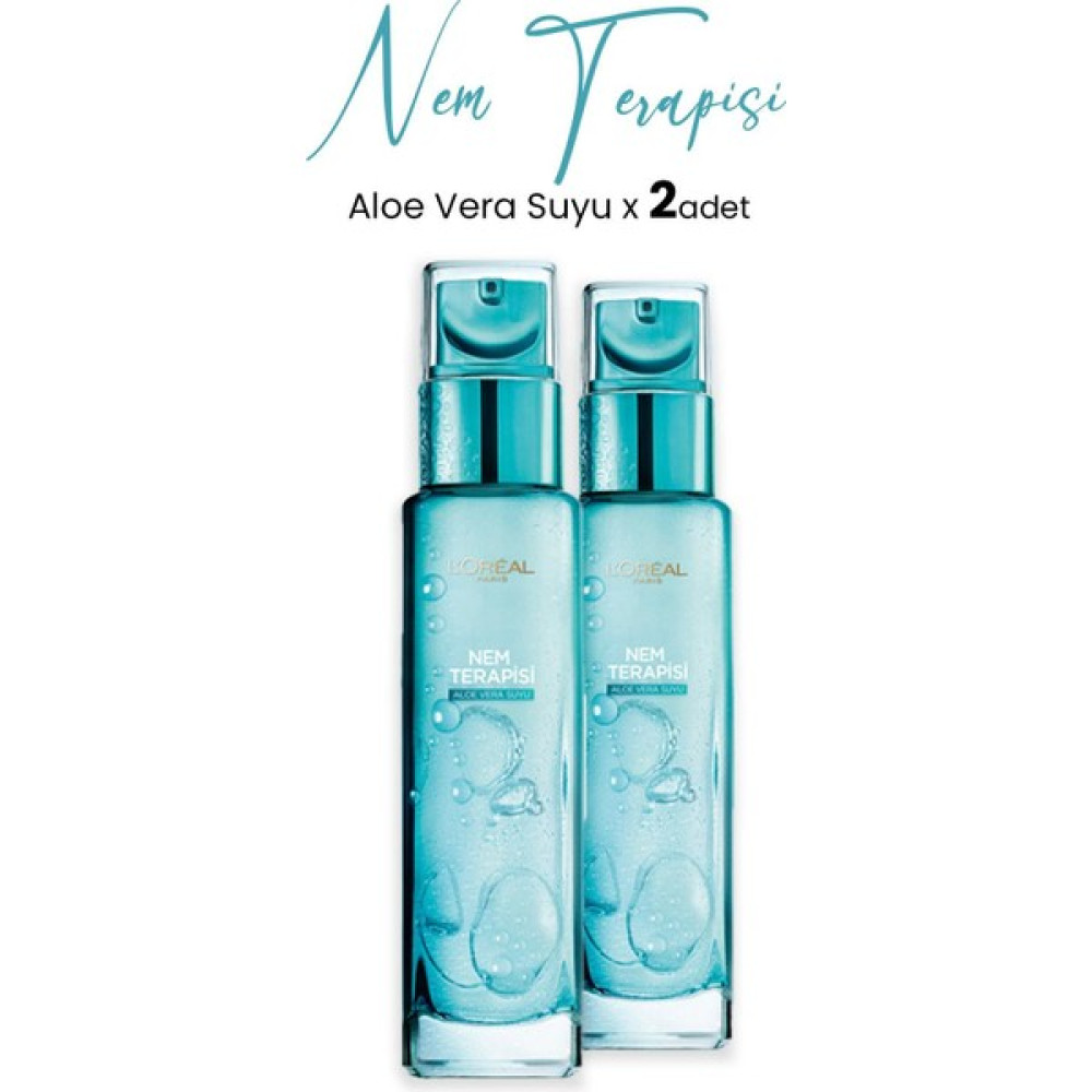 L'Oréal Paris Nem Terapisi Aloe Vera Suyu 70 ml x 2 Adet - 1 Cilt Temizleme ve Peeling Fiyatı