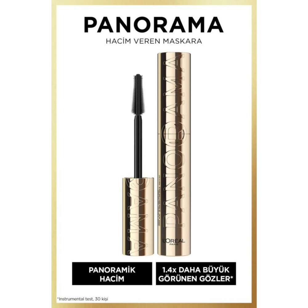 LOreal Paris Panorama Hacim Veren Maskara Siyah Rimeller / Maskaralar Fiyatı