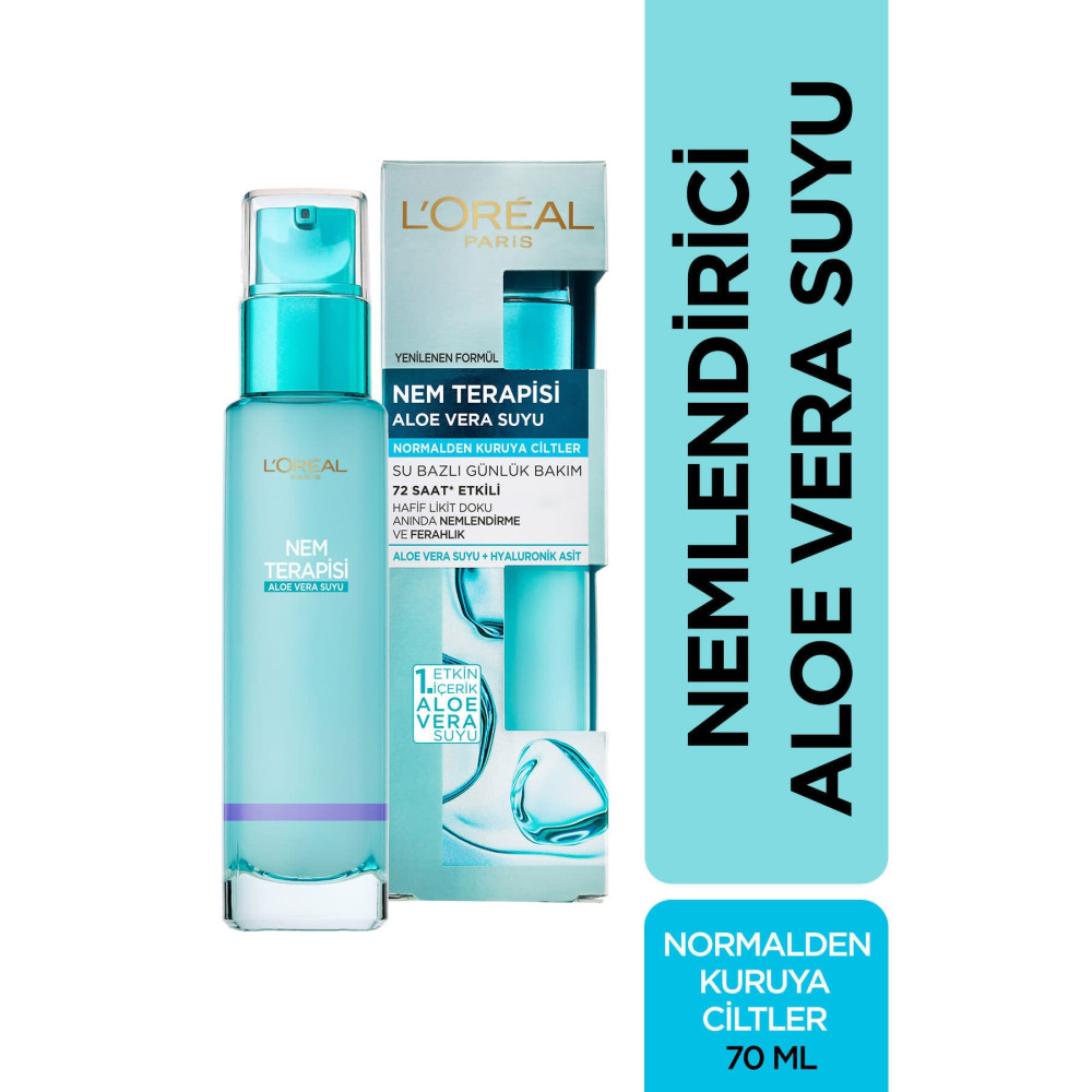 LOreal Paris Paris Nem Terapisi Aloe Vera Suyu Kuru Cilt Cilt ve Yüz Bakımı Fiyatı