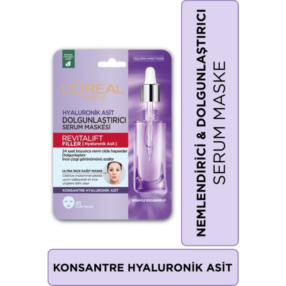 L'oréal Paris Revitalift Filler Dolgunlaştırıcı Serum Maske Maskeler Fiyatı