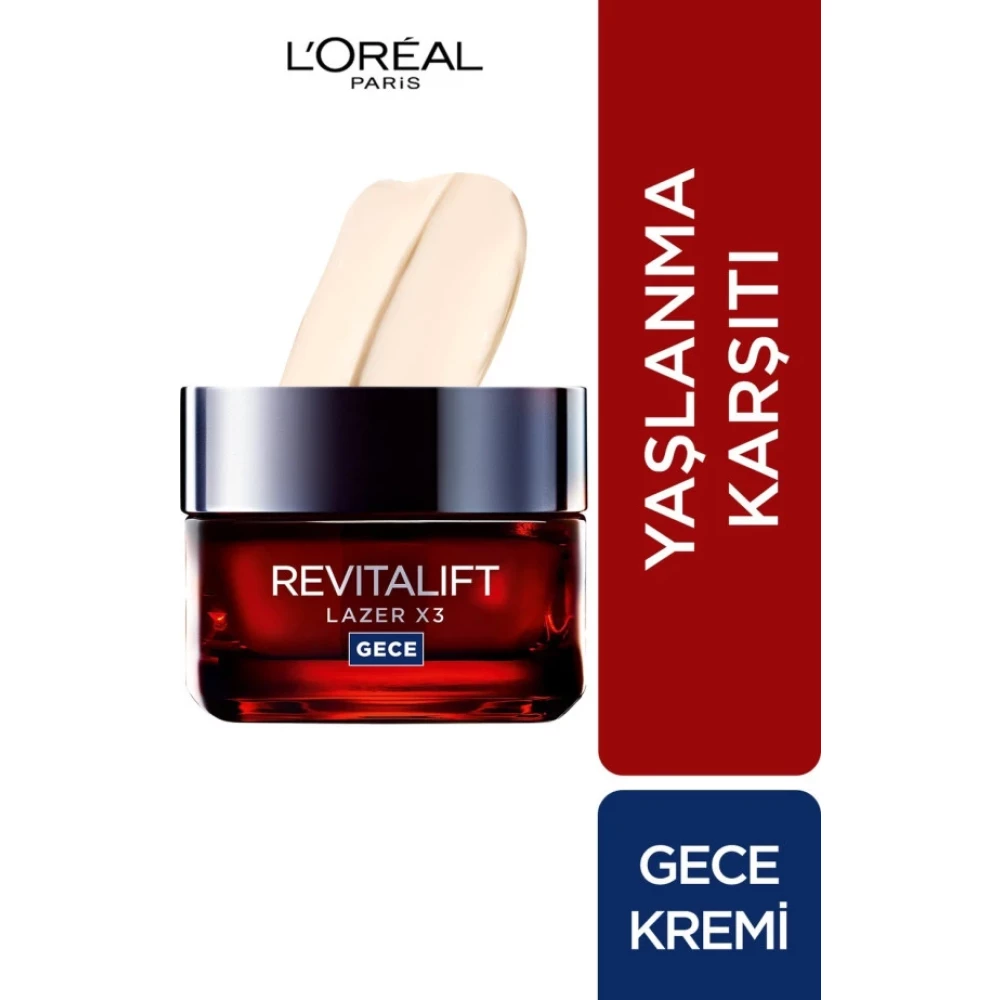 L'oréal Paris Revitalift Lazer X3 Yogun Gece Bakim Kremi Gece Kremleri Fiyatı