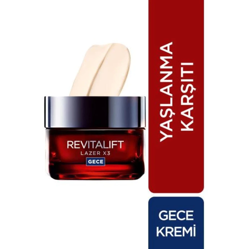L'oréal Paris Revitalift Lazer X3 Yogun Yaslanma Karsiti Gece Bakim Kremi Gece Kremleri Fiyatı