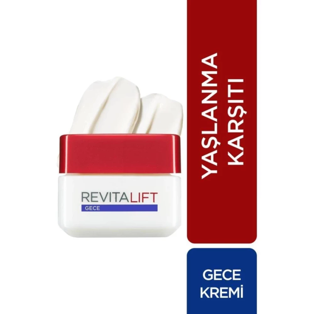 Loreal Paris Revitalift Yaslanma Karsiti Bakim Gece Kremi 50Ml Gece Kremleri Fiyatı