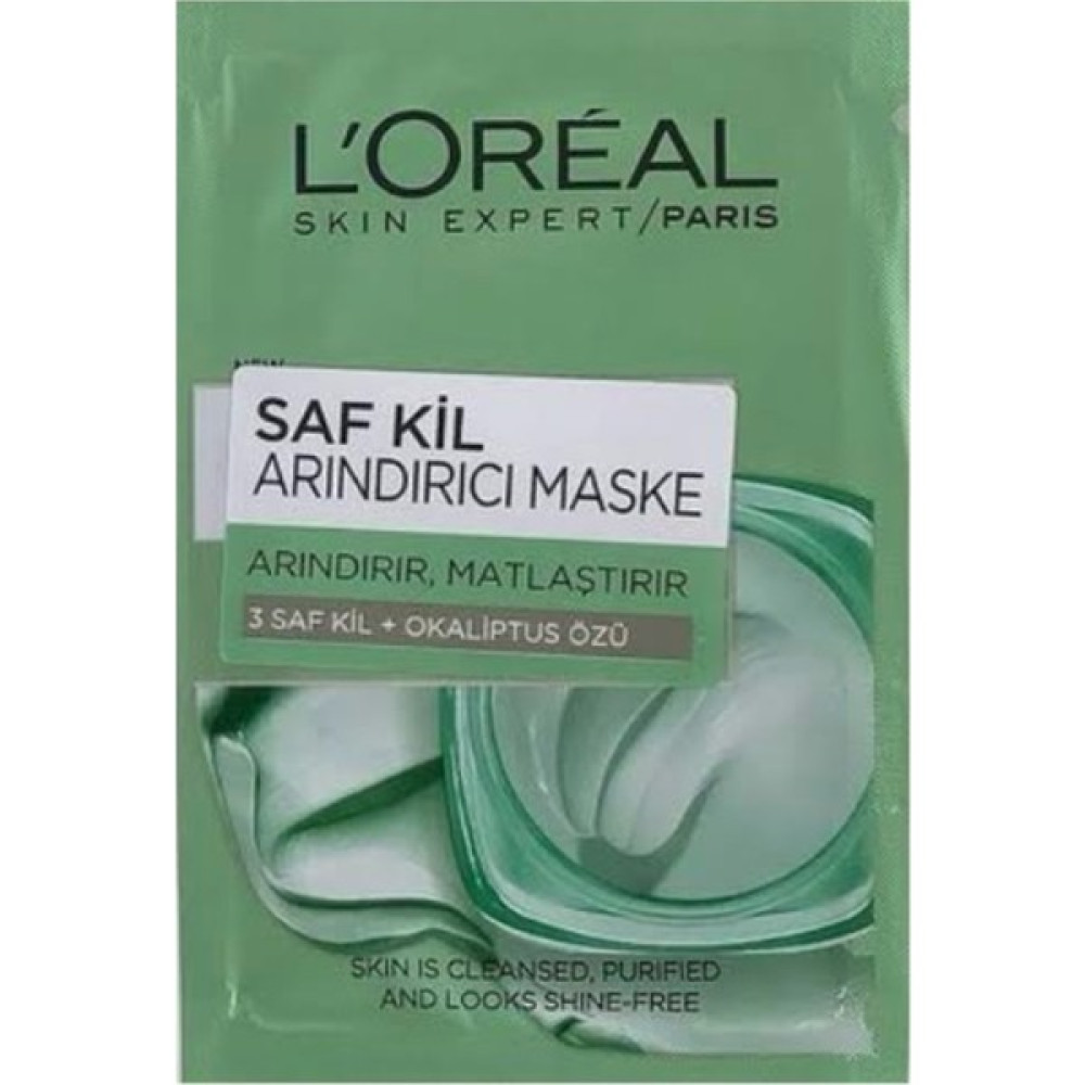L'Oréal Paris Saf Kil Arındırıcı Maske 7 ml Maskeler Fiyatı