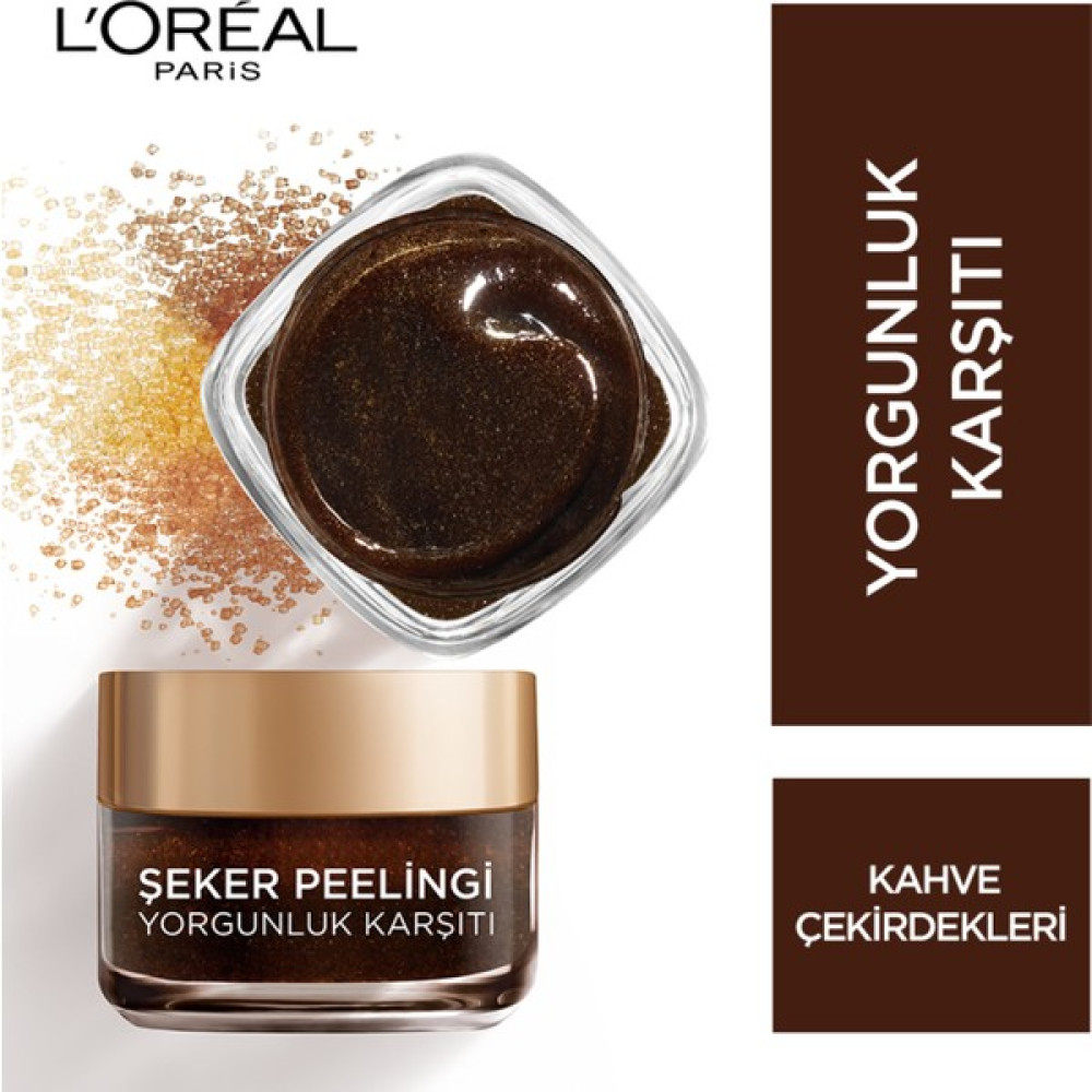L'Oréal Paris Şeker Peelingi Yorgunluk Karşıtı Cilt Temizleme ve Peeling Fiyatı
