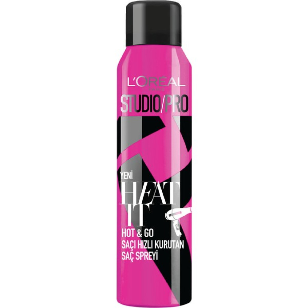 L'Oréal Paris Studio Pro Heat It Hot and Go Spray 150 Ml Saç Şekillendirici Sprey Fiyatı