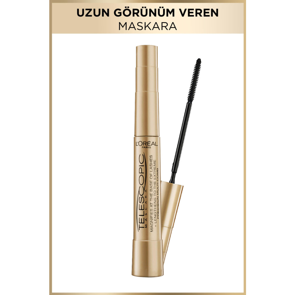 LOreal Paris Telescopic Maskara - Siyah Rimeller / Maskaralar Fiyatı
