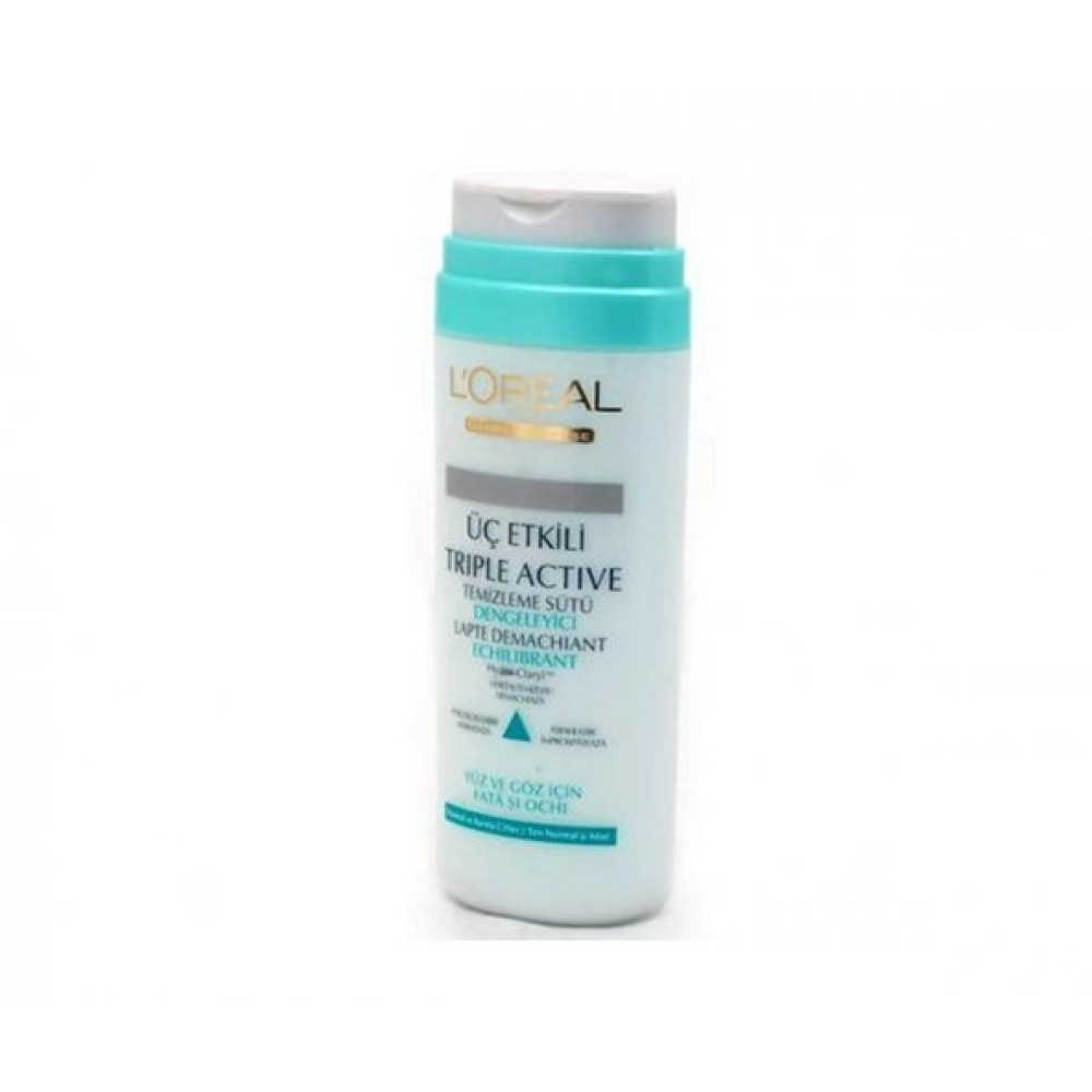 Loréal Paris Triple Active Etkili Temizleme Sutu 200 Ml Makyaj Temizleyicileri Fiyatı