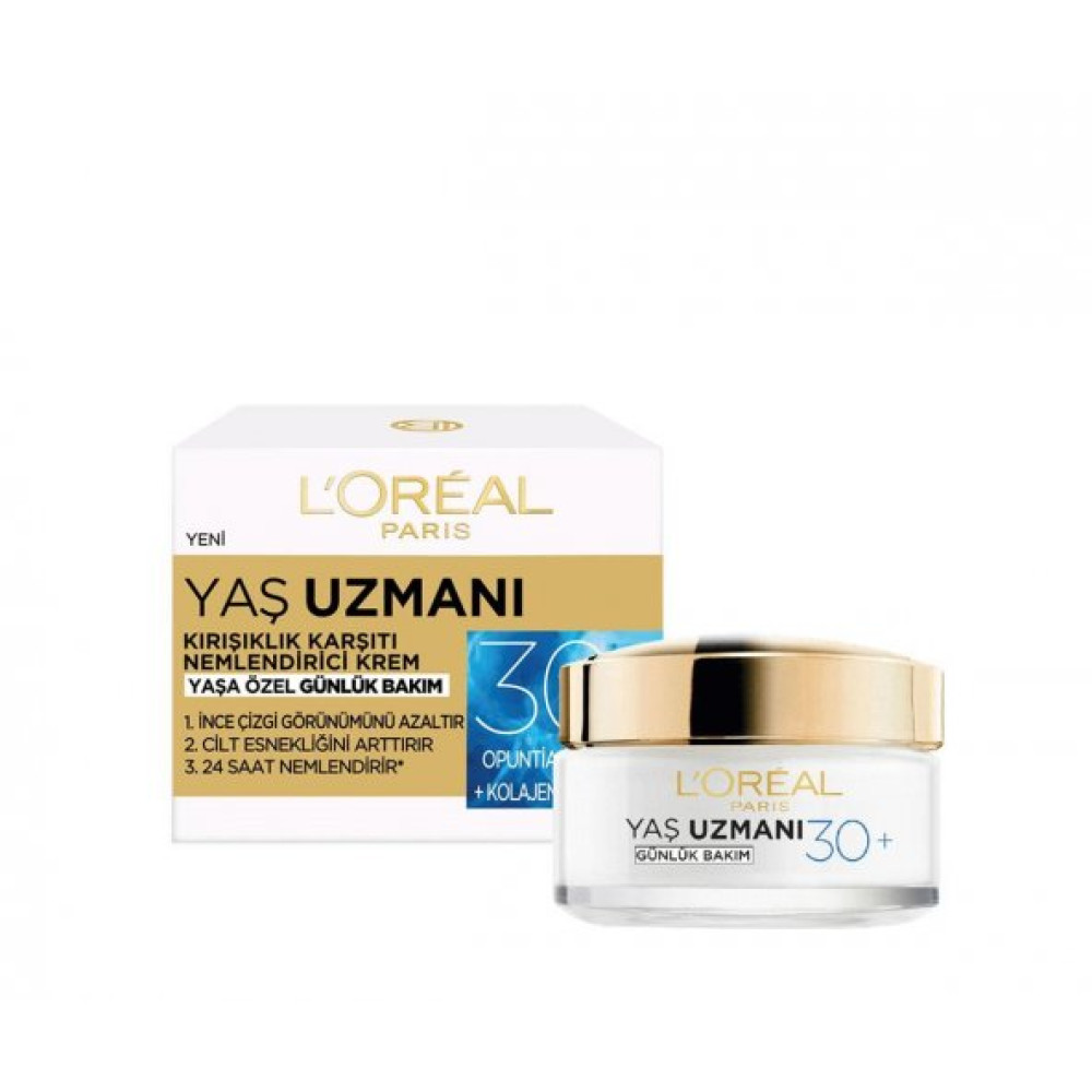 Loréal Paris Yas Uzmani Kirisiklik Karsiti Nemlendirici Krem 50 Ml Anti-Aging / Yaşlanma Karşıtı Fiyatı