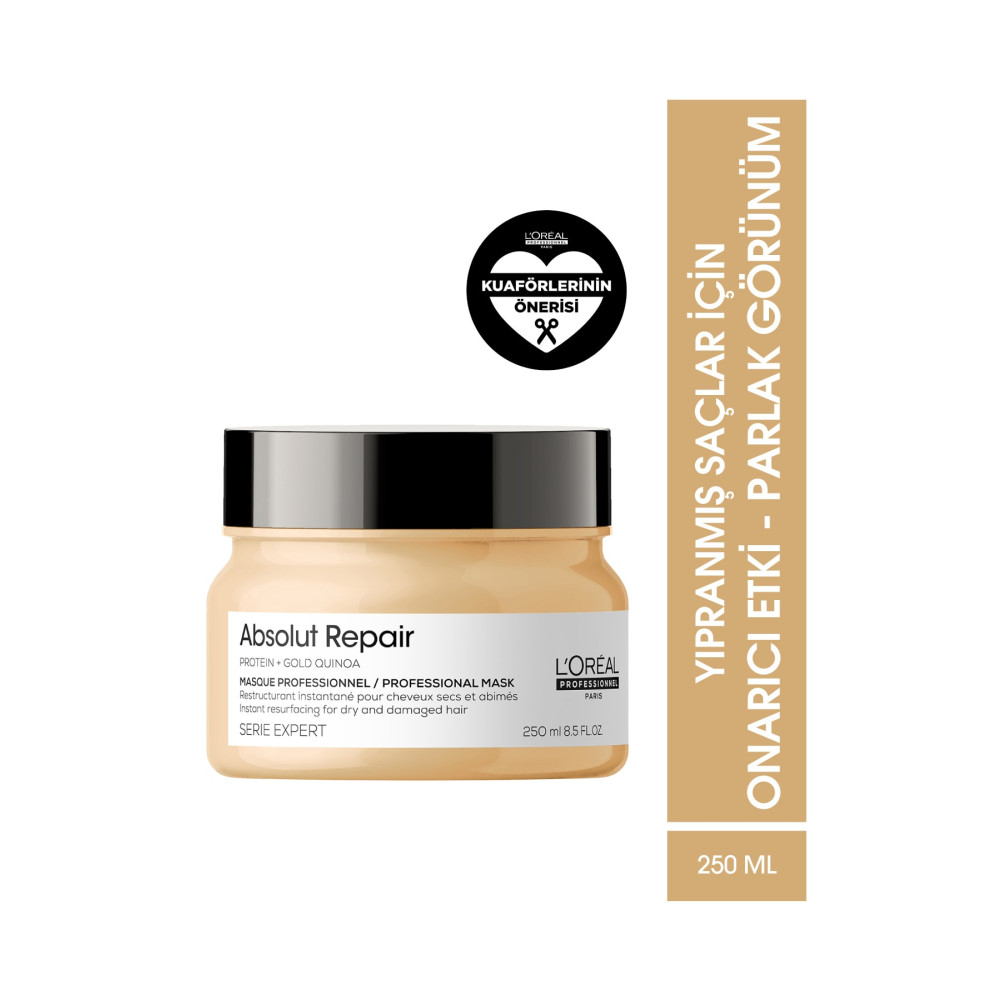 Loreal Professionnel Serie Expert Absolut Repair Yıpranmış Saçlar Için Onarıcı Maske 250 ml Saç Bakım Maskeleri & Serumlar & Spreyler Fiyatı