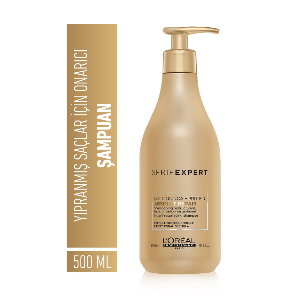 Loreal Professionnel Serie Expert Gold Quinoa Absolut Repair Şampuan 500ml Şampuan ve Saç Kremi Fiyatı