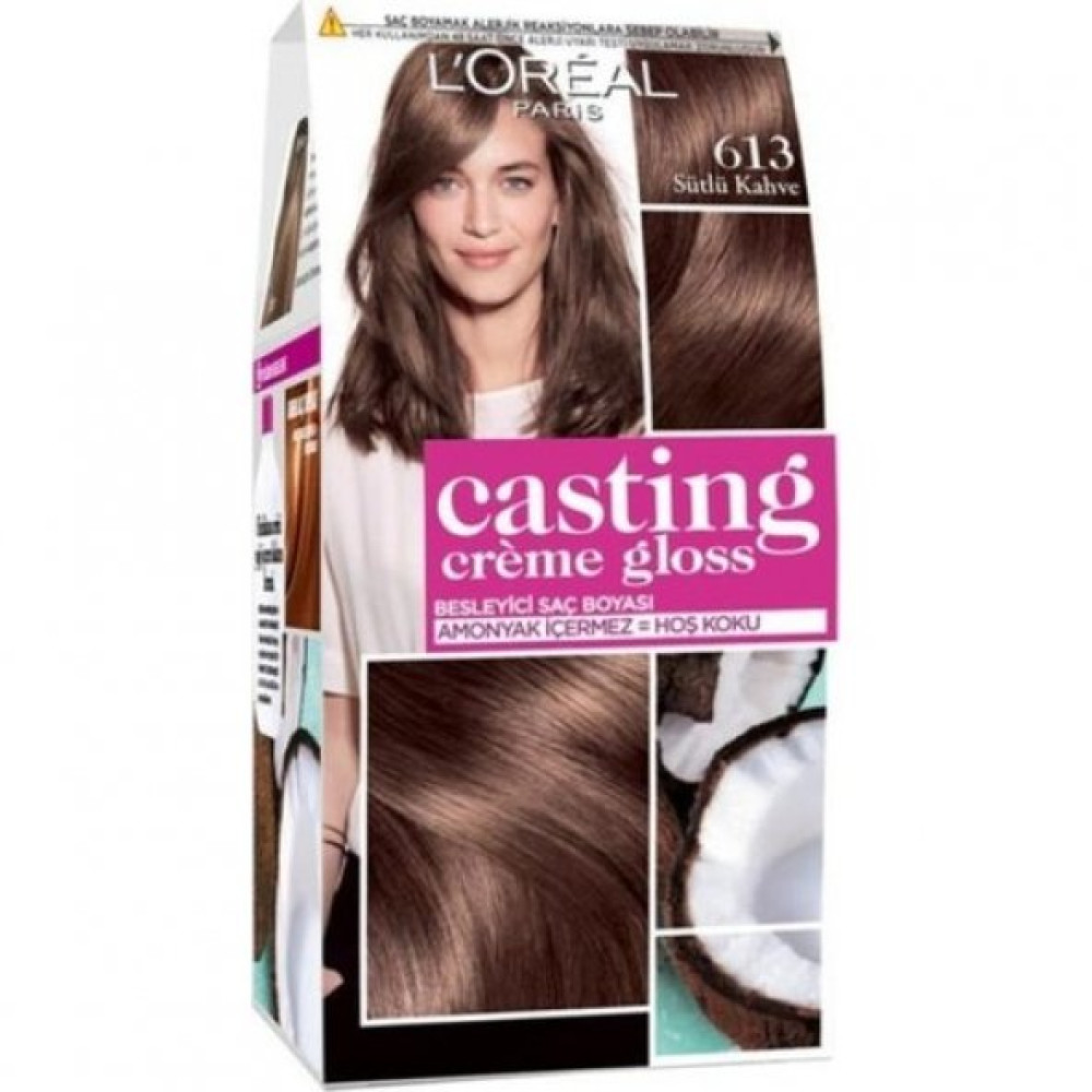 Loreall Parissloreal Paris Loreal Casting Creme Gloss 613 Sutlu Kahve Sac Boyasi Saç Bakım Maskeleri & Serumlar & Spreyler Fiyatı