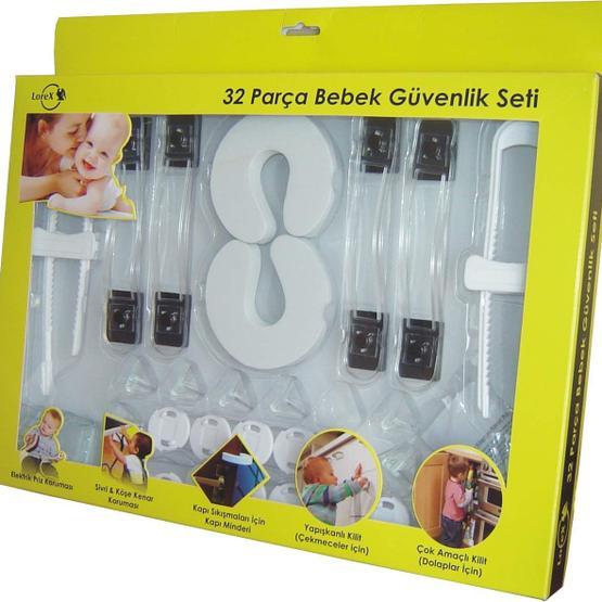 Lorex LR-2231 32 Parça Bebek Güvenlik Seti