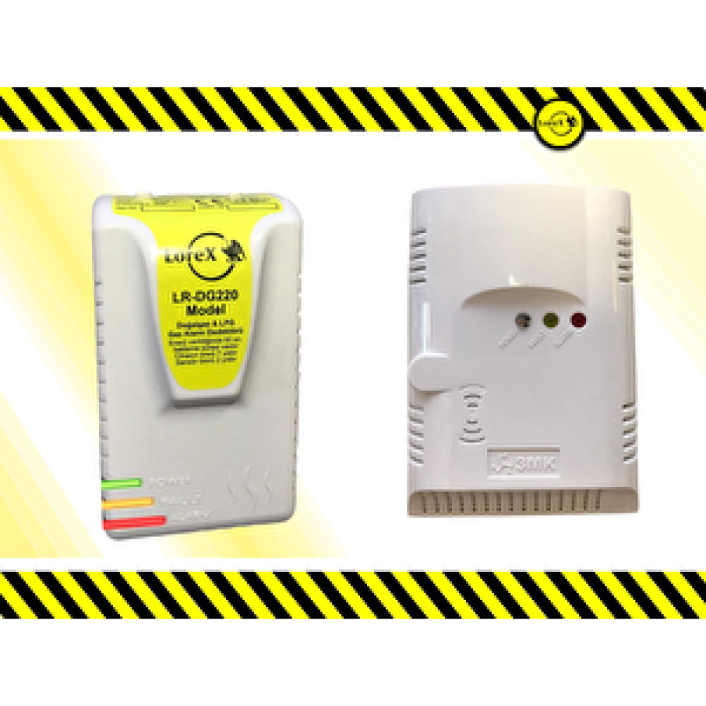 Lorex Lr-dg220 Gaz Alarm + 3mk-co220 Karbonmonoksit Dedektörünü Güvenlik Sistemi Setleri Fiyatı