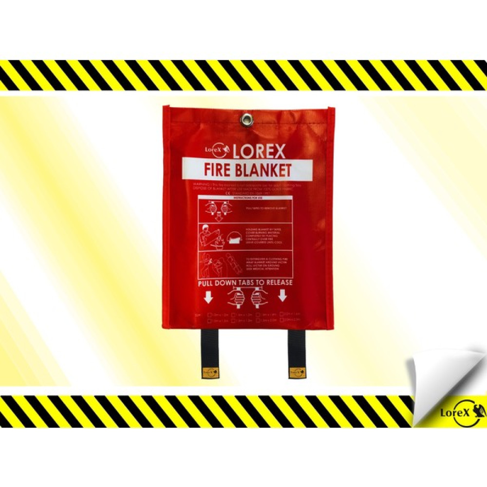 Lorex LR-FB1010CP Premium Yangın Battaniyesi 100CM X100CM Oto Boyaları Fiyatı