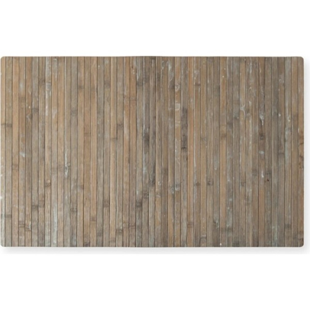 Lorin Bambu Kaydırmaz Tabanlı Paspas Gri Efekli Banyo Kapı ve Çok Amaçlı 50 x 80 cm Klozet Takımı Fiyatı