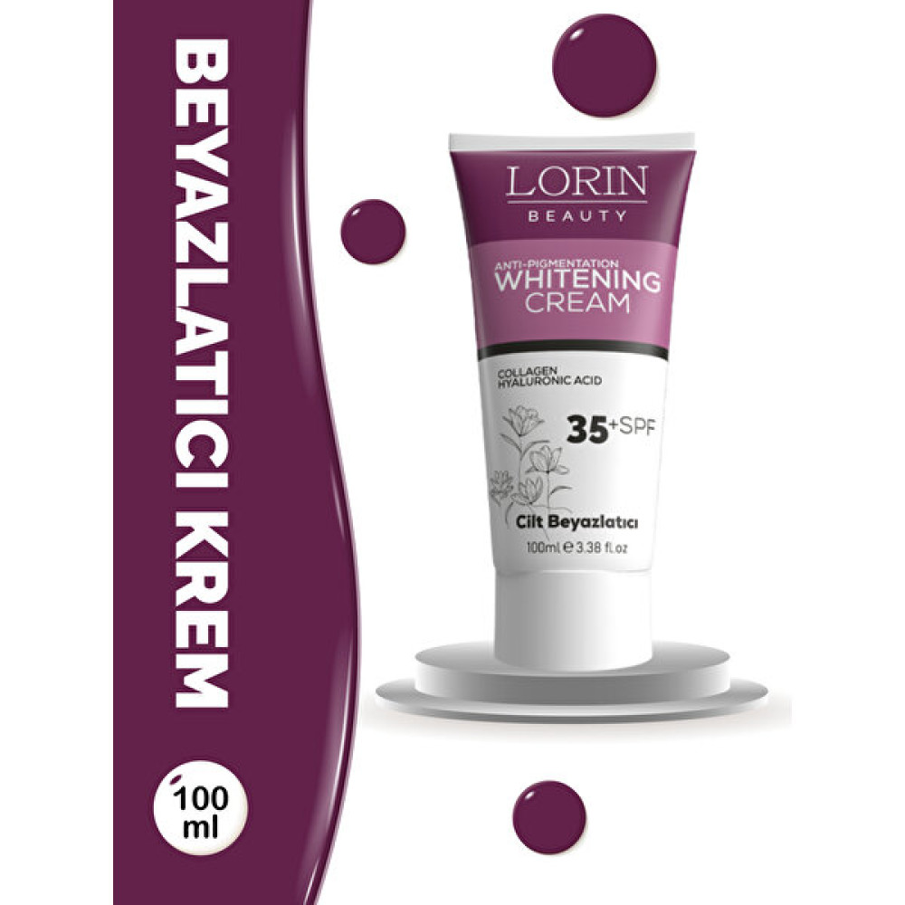 Lorin Beauty Beyazlatıcı Krem 100 ml Nemlendiriciler Fiyatı