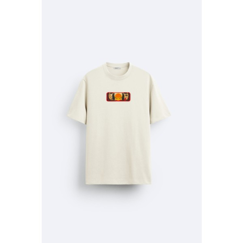 Loss Buttom Ağır Kumaş Samurai T-Shirt Erkek T-shirt Fiyatı