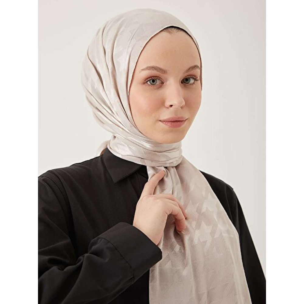 Losyana Kazayağı Desen Parlak Jakar Şal Şal / Fular & Eşarp Fiyatı