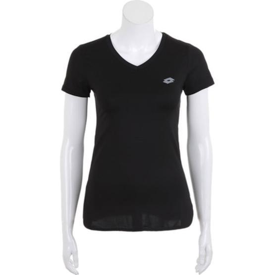 Lotto LR0895 Siyah Kadın T-Shirt