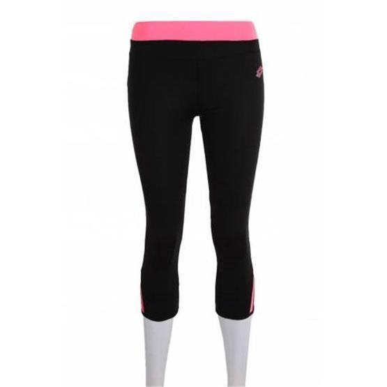 Lotto N1747 Pants Siena Stc W Siyah Fuşya Kadın Tayt