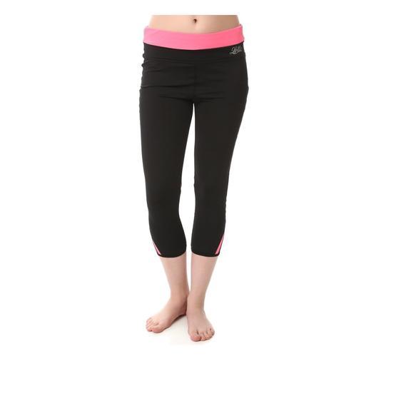 Lotto N1747 Pants Siena Stc W Siyah Fuşya Kadın Tayt