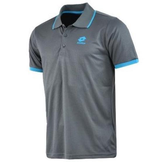 Lotto Polo Court PL N1731 Gri Polo Yaka Erkek T-Shirt