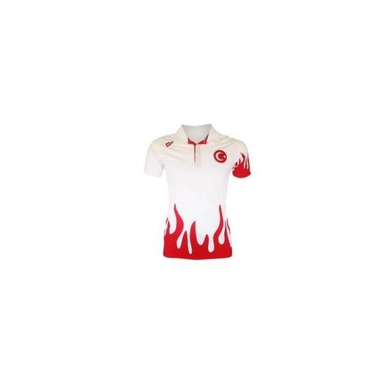 Lotto R0294 Kırmızı - Beyaz T Shirt