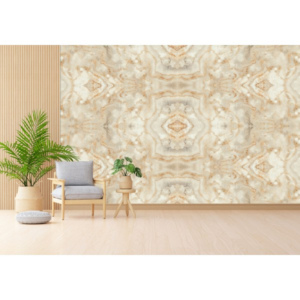 Lotus Aura Açık Renk Mermer Desenli Banyo Duvar Kağıdı, Mermer Desenli Mutfak Duvar Resmi - Beyaz - 162 x 101 cm Duvar Kağıdı Fiyatı