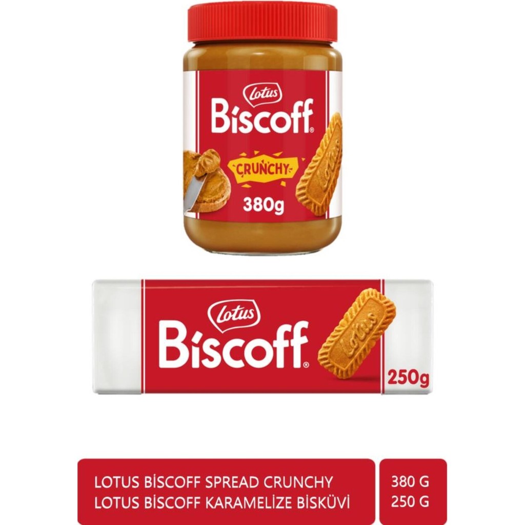 Lotus Bıscoff 250GR. Bıscoff Spread Crunchy 380 Gr. - 400 gr Diğer Fiyatı