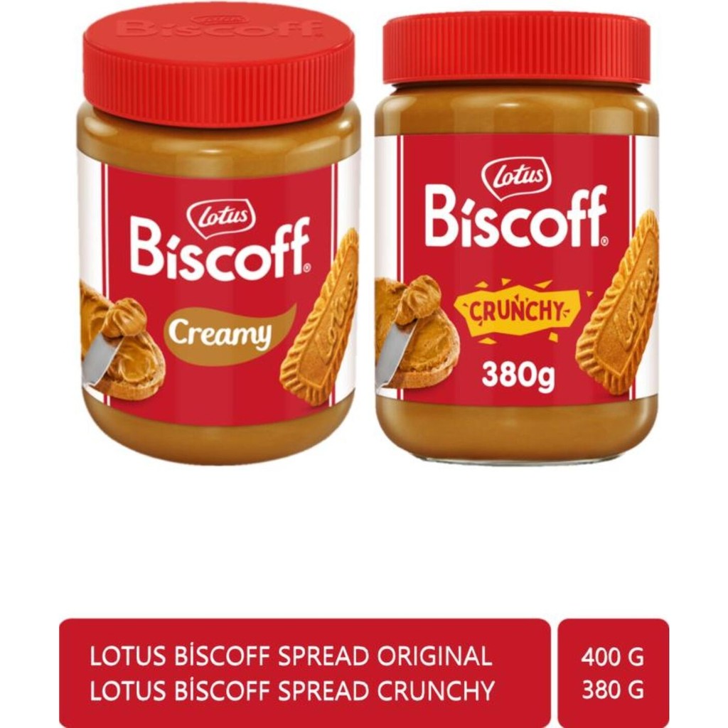Lotus Biscoff Spread Original 400 gr + Biscoff Spread Crunchy 380 gr (Ikisi Bir Arada) Diğer Fiyatı