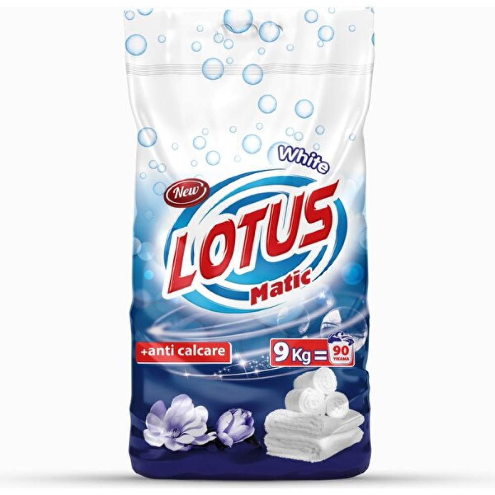 Lotus Matic Beyazlar İçin Çamaşır Deterjanı 9 kg Çamaşır Deterjanı Fiyatı