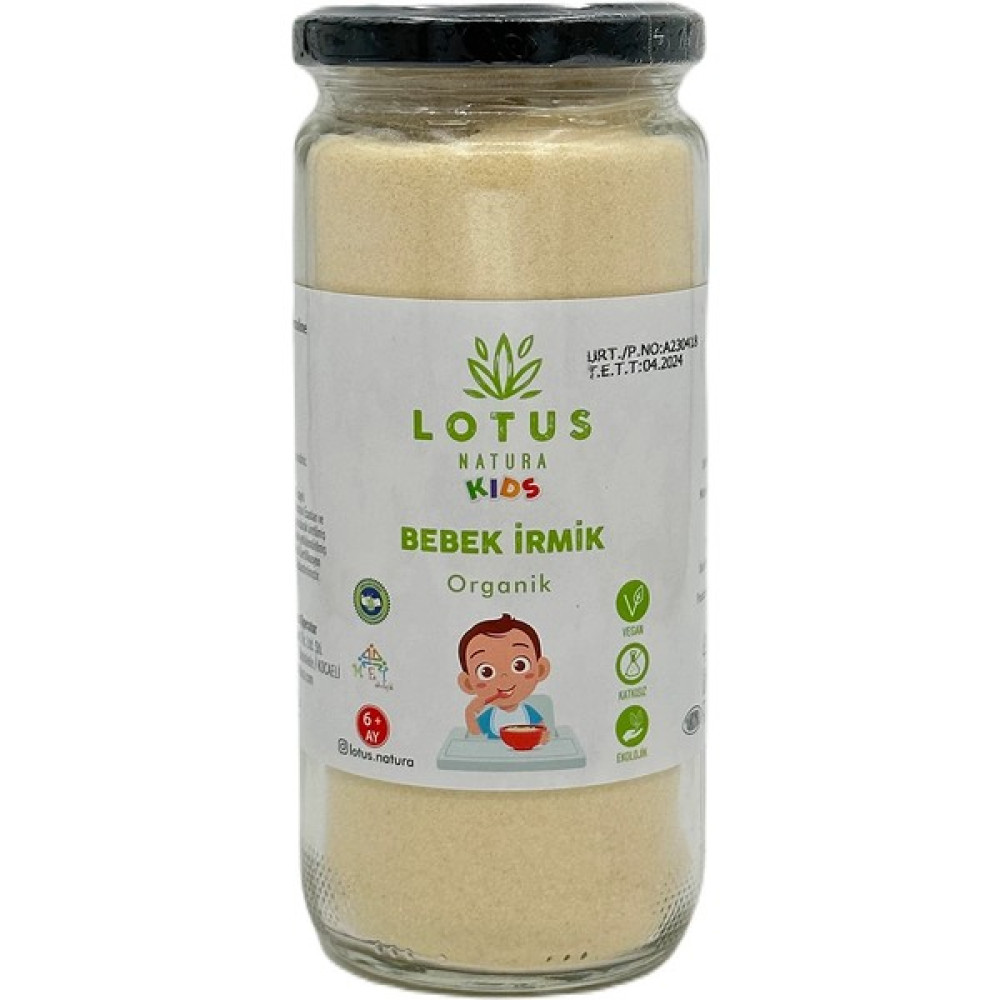 Lotus Natura Bebek Irmiği 330GR +6 Ay Bebek Mamaları Fiyatı