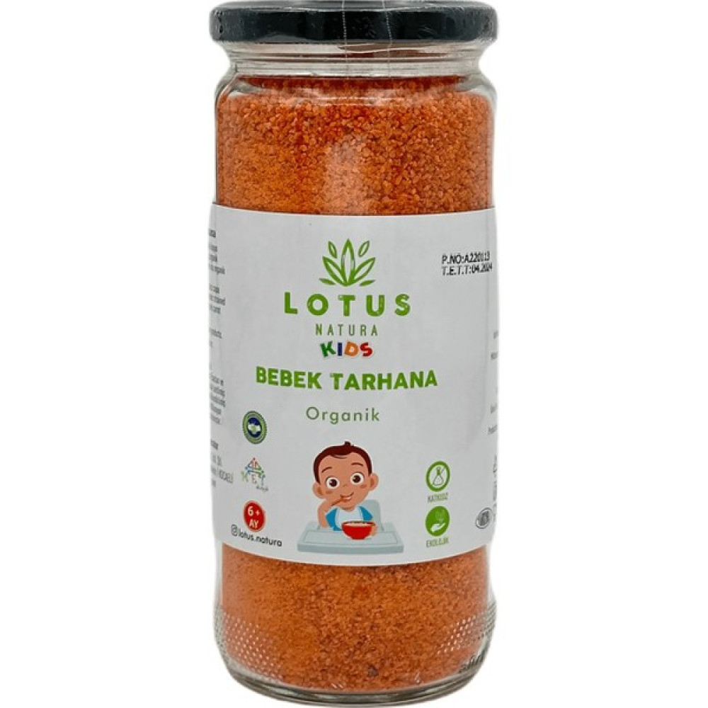 Lotus Natura Kids Organik Bebek Tarhana 6 Ay 400 gr Bebek Beslenme Gereçleri Fiyatı
