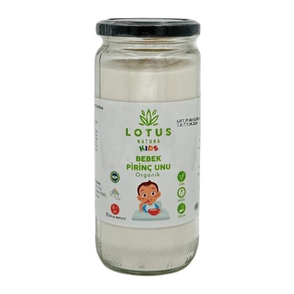 Lotus Natura Organik Bebek Pirinç Unu 320 gr Un ve İrmik Fiyatı