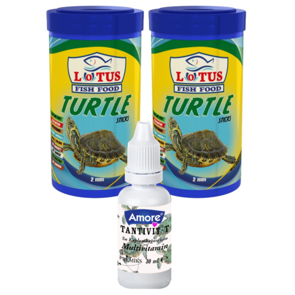 Lotus Turtle Green Sticks 2X100ml Kutu Kaplumbaga Yemi Ve Multivitamin Evcil Hayvan Ürünleri Fiyatı