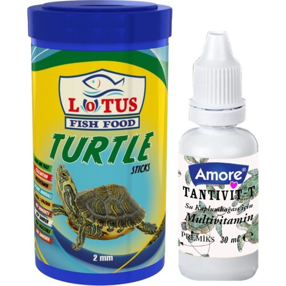 Lotus Turtle Sticks Kaplumbağa Yemi ve Multivitamin 100 ml - 100ml + 30cc Oto Boyaları Fiyatı