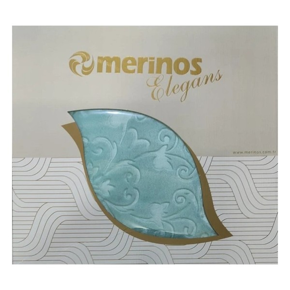 Lotushalı Merinos Elegans Çift Kişilik Battaniye Emboss - 220 x 240 cm - Mavi Battaniye Fiyatı