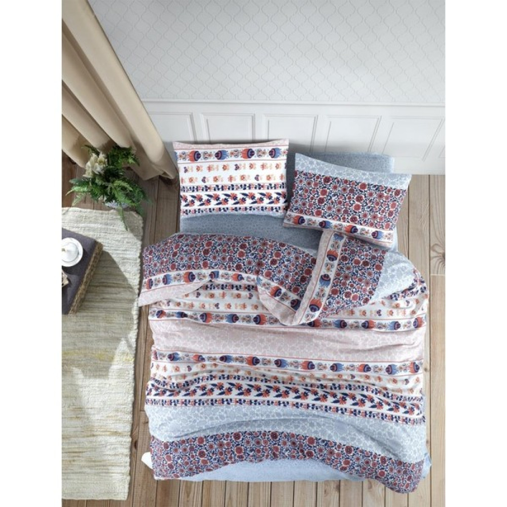 Louis Marie Aden Çift Kişilik 4 Parça Nevresim Takımı - 200 x 220 cm - Renkli Nevresim Takımı Fiyatı