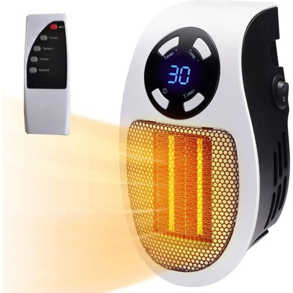 Louis1 Taşınabilir Isıtıcı Mini Radyatör Uzaktan Elektrikli Isıtıcı Fişi Duvar Odası Isıtıcı Ev Aletleri Isıtma Soba Isıtıcı Makinesi 500 W (Yurt D... Isıtıcılar Fiyatı