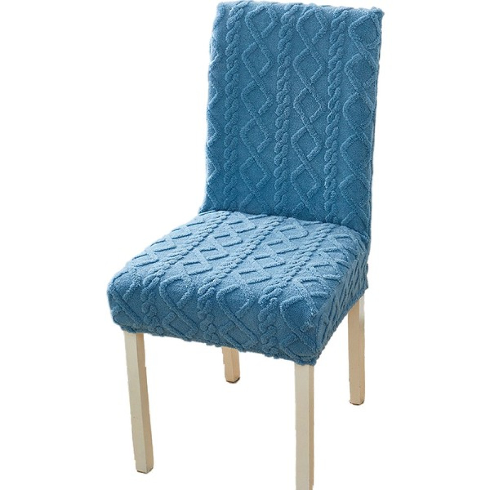 Louisee Entegre Yemek Masası ve Tabure Örtüsü Için Elastik Sandalye Kılıfı (Yurt Dışından) - 40 x 50 cm - Mavi Koltuk & Kanepe Örtüsü Fiyatı