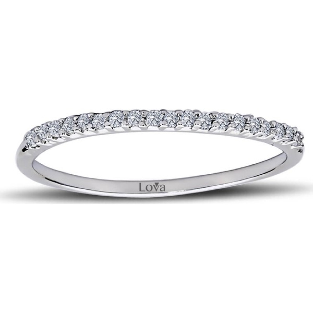 Lova 0,12 Karat Pırlanta Yarımtur Yüzük 1030146 - 12 Yüzükler Fiyatı