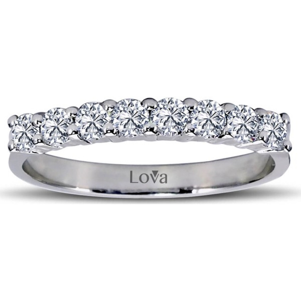 Lova 0,60 Karat Pırlanta Yarımtur Yüzük 1050205 - 16 Yüzükler Fiyatı